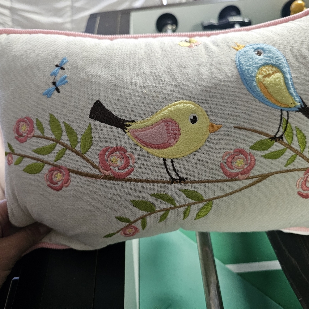 Spring decorative pillow